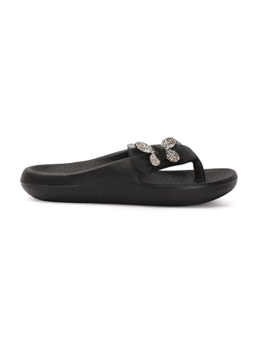 Sukun womens Sukun Rib_05 Women’s Soft Anti-skid Flip-flops Flip-Flop - Image 4