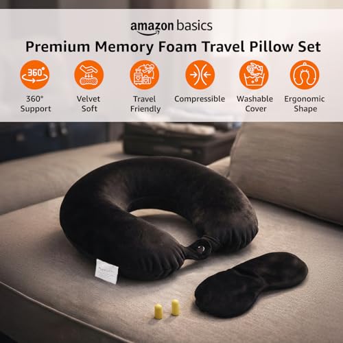 Amazon Basics Memory Foam Travel