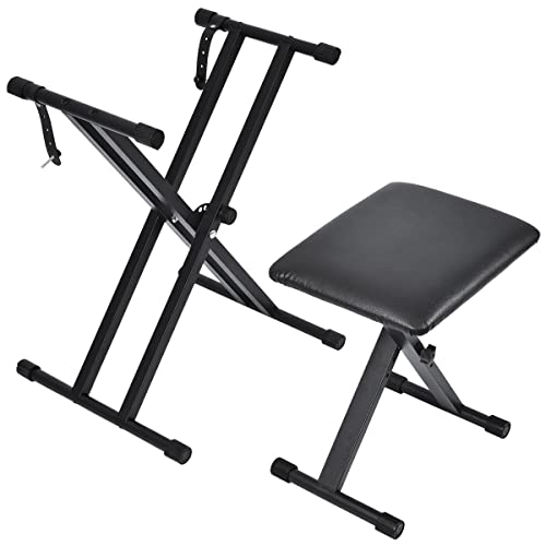 Double-X Keyboard Stand & Bench