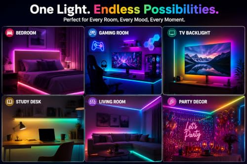 Quace RGB LED Strip Lights