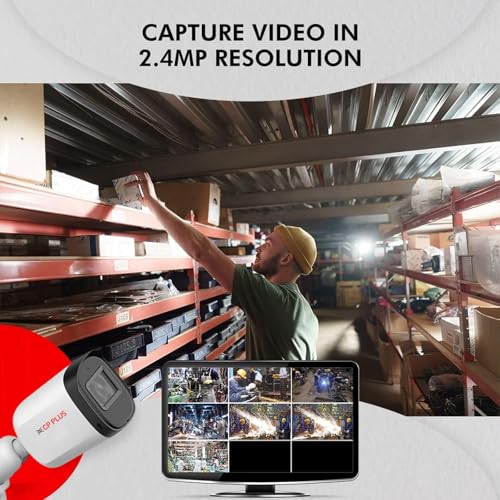 CP Plus 2.4MP IR Wired