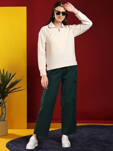 KOTTY Women's Stylish Pullover Sweatshirt