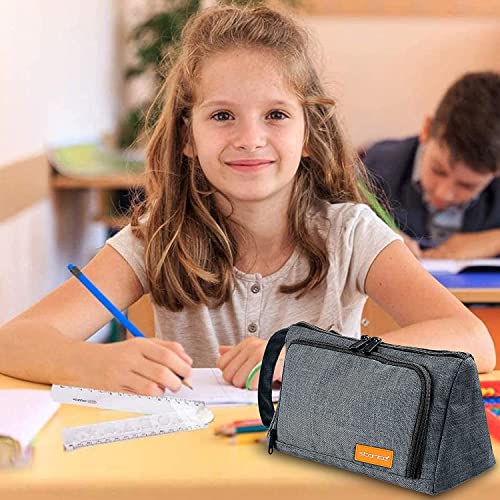 Storite Canvas Large Capacity Pencil