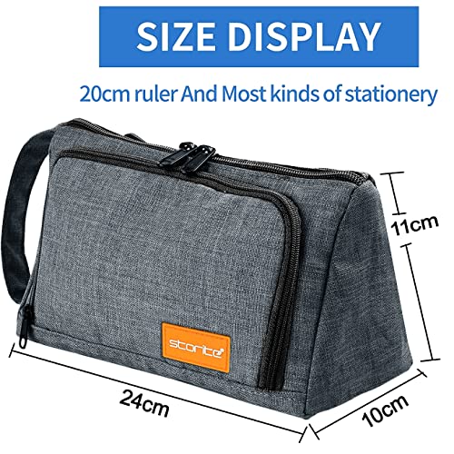 Storite Canvas Large Capacity Pencil