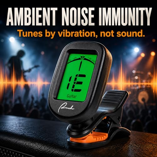 Ranch Clip-On Tuner Specialized for Ukulele and Guitar - Image 4