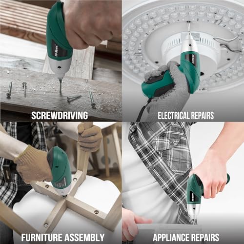 Hi-Spec Cordless Electric Screwdriver, Power