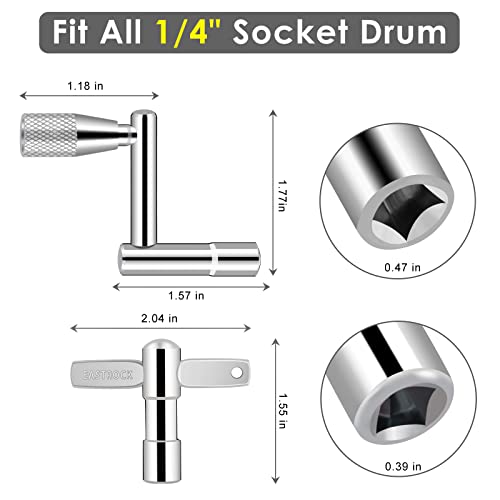 EastRock Drum Keys 3 Pack