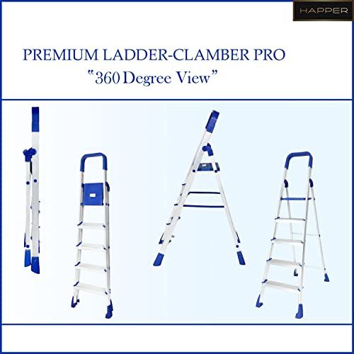 Happer Premium Foldable Aluminium Step