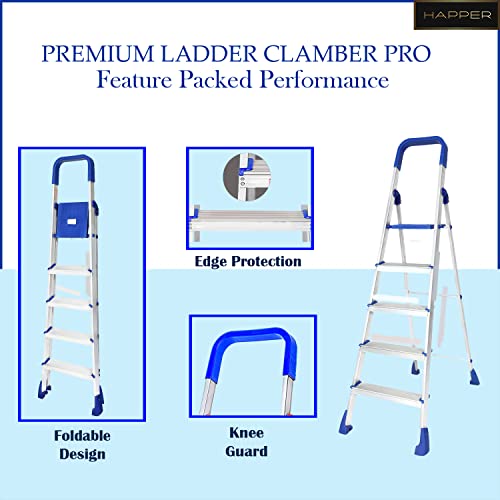 Happer Premium Foldable Aluminium Step