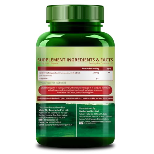 Vlado's Himalayan Organics Ashwagandha KSM66