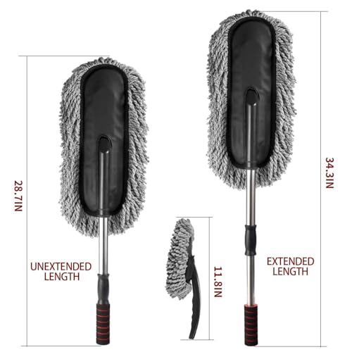 2Pcs Soft Microfiber Duster
