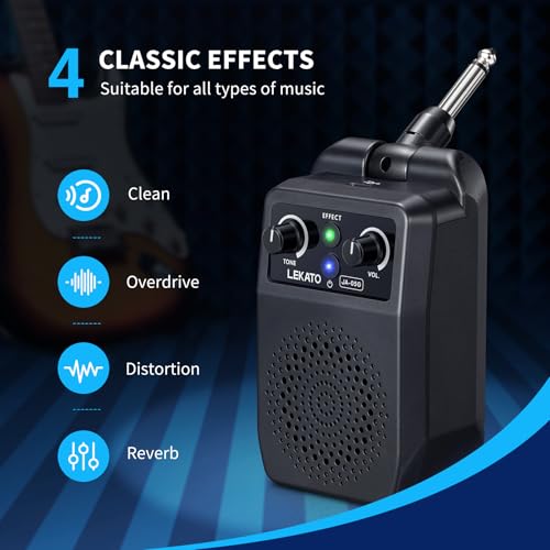 LEKATO Mini Electric Guitar Amp