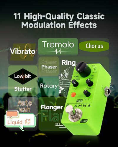 FLAMMA FC05 Mini Modulation Pedal