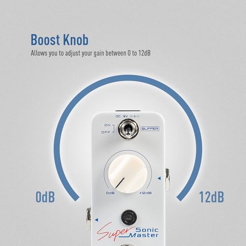 SONICAKE QSS-22 Clean Boost Pedal