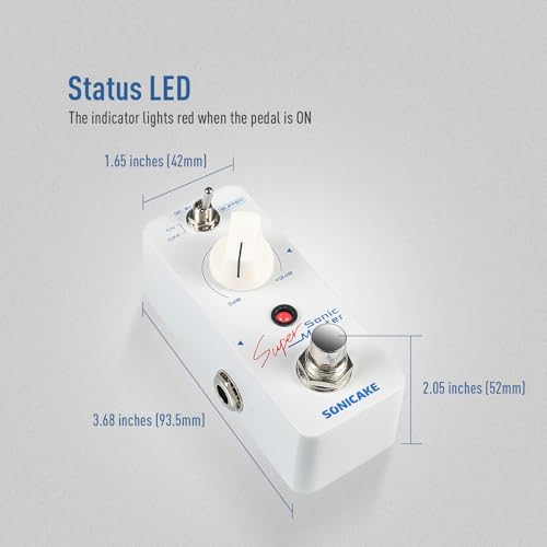 SONICAKE QSS-22 Clean Boost Pedal