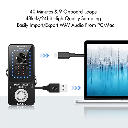 LEKATO Loop Station Guitar Effect