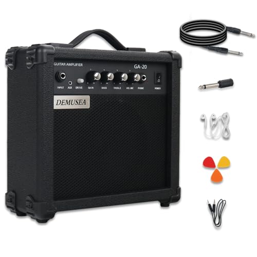 20W Pro Electric Guitar Black