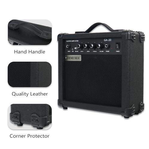 20W Pro Electric Guitar Black