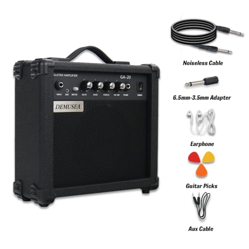 20W Pro Electric Guitar Black