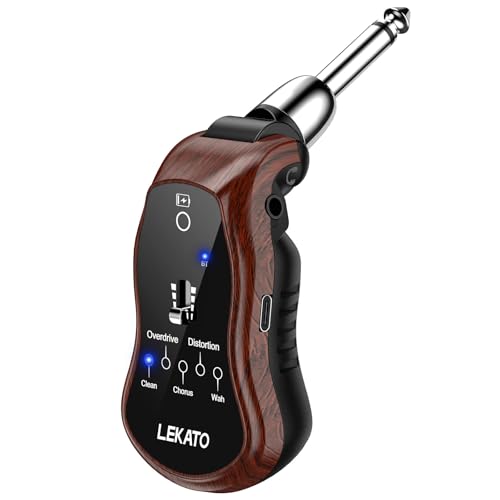 Guitar Headphone Amp,LEKATO Mini Guitar