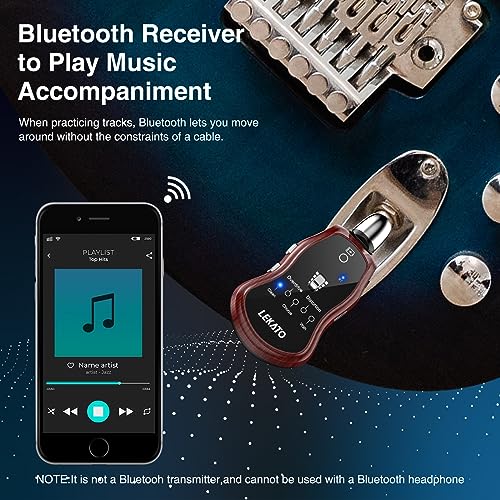 Guitar Headphone Amp,LEKATO Mini Guitar