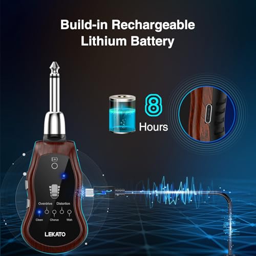 Guitar Headphone Amp,LEKATO Mini Guitar