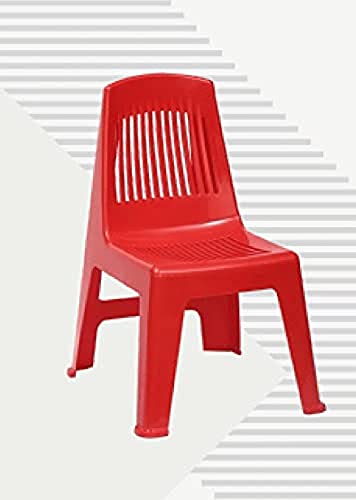 Nilkamal Strong and Durable Plastic CHR5027 Kids Study Chair - Red