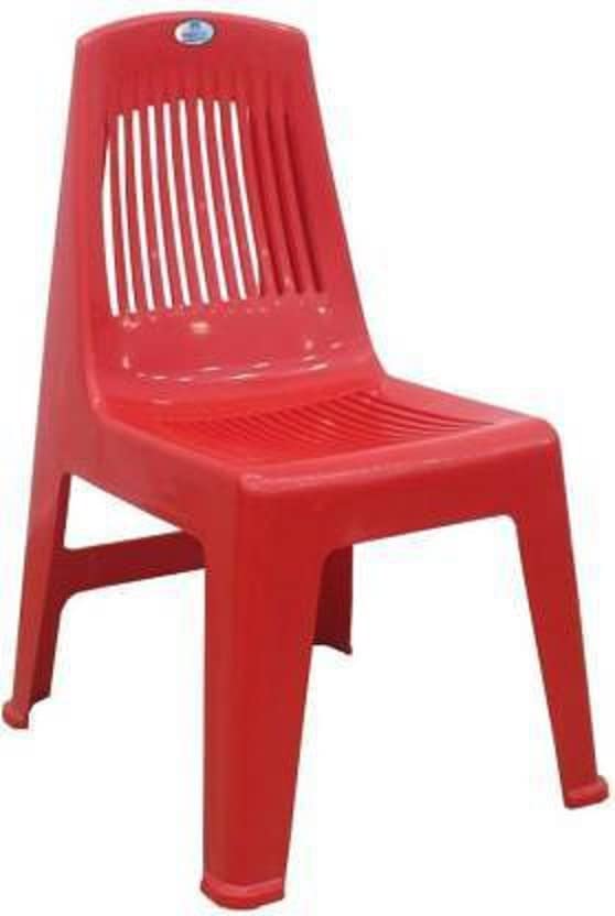 Nilkamal Strong and Durable Plastic CHR5027 Kids Study Chair - Red - Image 3