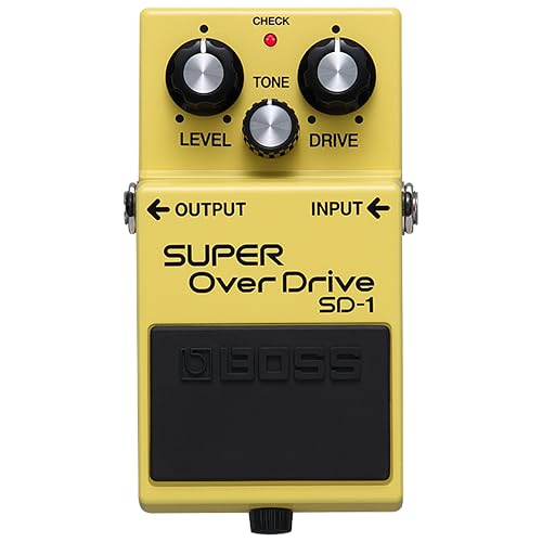 BOSS SD-1 Super OverDrive Pedal, Multicolor