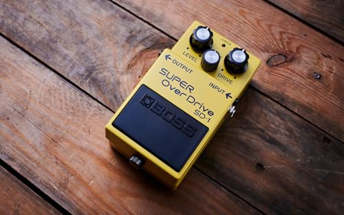 BOSS SD-1 Super OverDrive Pedal, Multicolor - Image 5