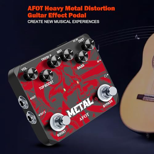 Heavy Metal Guitar Distortion Pedal
