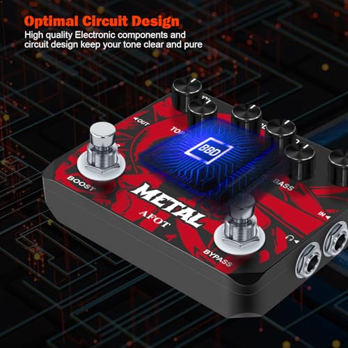 Heavy Metal Guitar Distortion Pedal