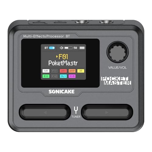SONICAKE QME-10BK Pocket Master-Multi Effects