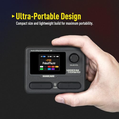 SONICAKE QME-10BK Pocket Master-Multi Effects