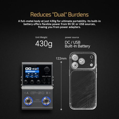 Valeton GP-50 Multi-Effects Processor
