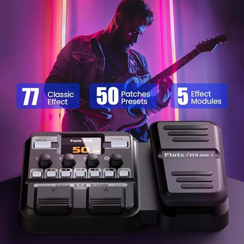 Flatsons KMF-1 Multi-Effects Guitar Pedal