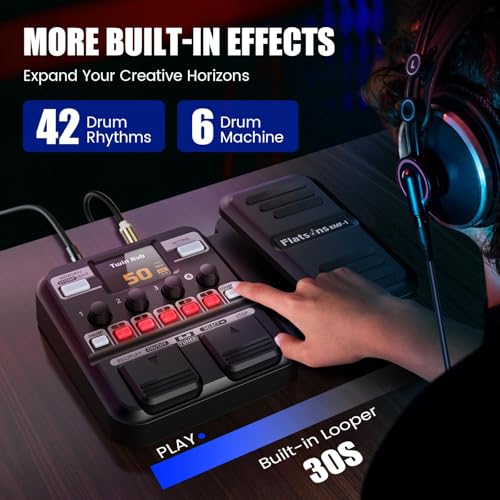 Flatsons KMF-1 Multi-Effects Guitar Pedal