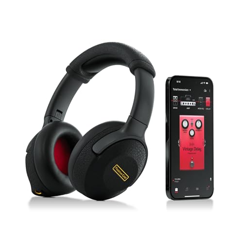 Positive Grid Spark NEO Core Wired Smart Guitar Headphone Amp with Custom Audio Drivers, Noise-Isolation, Bluetooth Streaming & Smart App with AI Features for Electric, Acoustic and Bass Guitar