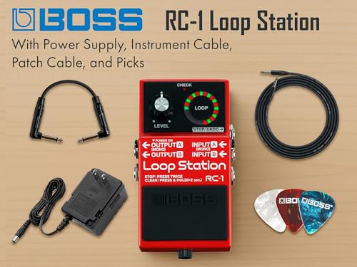 Boss RC-1 Loop Station Bundle