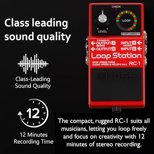 Boss RC-1 Loop Station Bundle