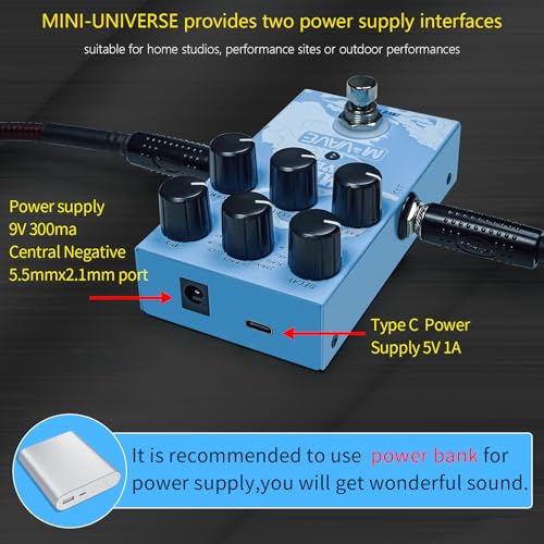 M-VAVE Guitar Pedal Reverb Innovation