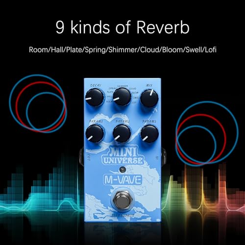 M-VAVE Guitar Pedal Reverb Innovation