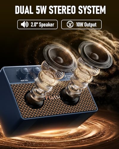 FBA-10 Guitar Amp Blue - Image 4