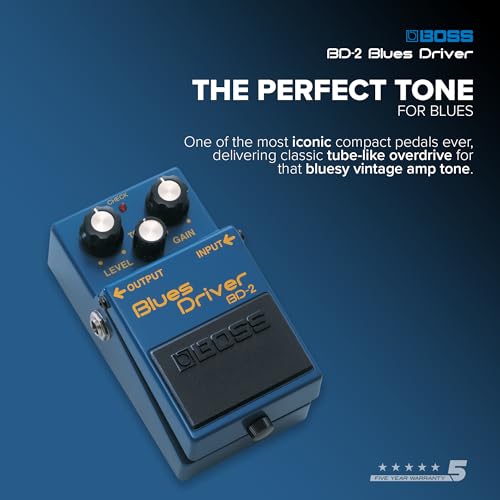 BOSS Audio Systems BD-2 Blues Driver Effects Pedal - Image 2