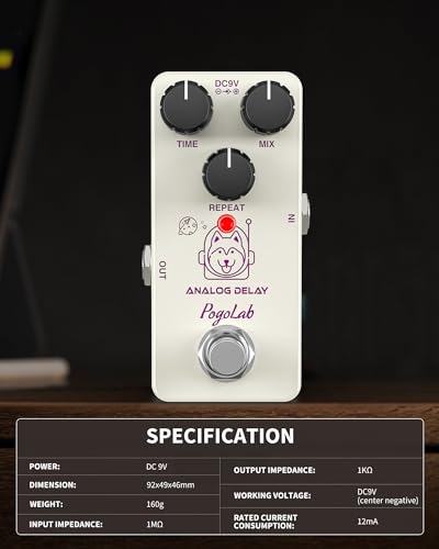 Pogolab Delay Pedal, Delay Pedals