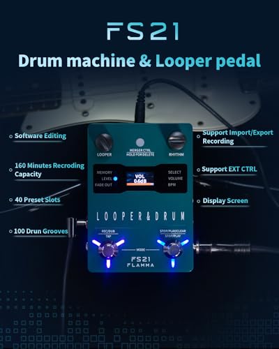 FLAMMA FS21 Stereo Guitar Looper