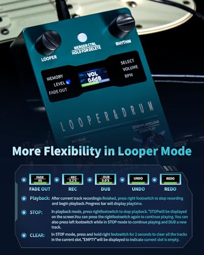 FLAMMA FS21 Stereo Guitar Looper