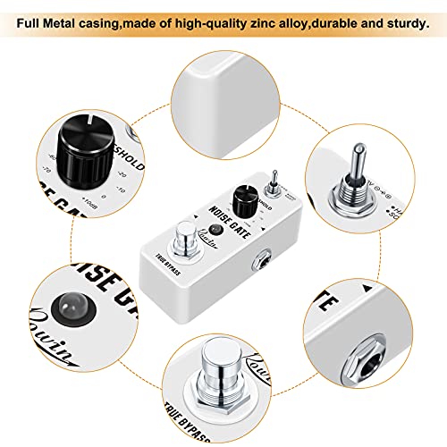 Rowin Guitar Noise Killer Noise Gate Suppressor Effect Pedal - Image 4