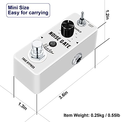 Rowin Guitar Noise Killer Noise Gate Suppressor Effect Pedal - Image 5