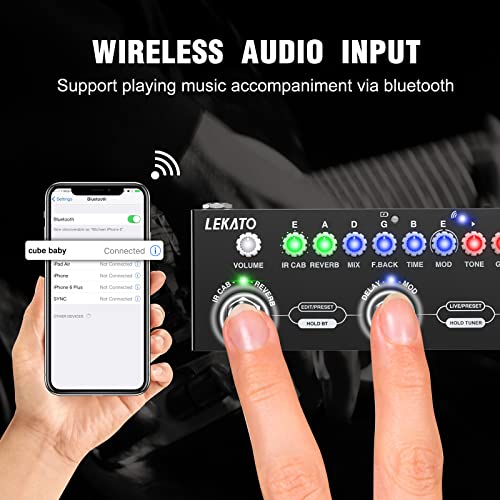 LEKATO Guitar Multi Effects Pedal